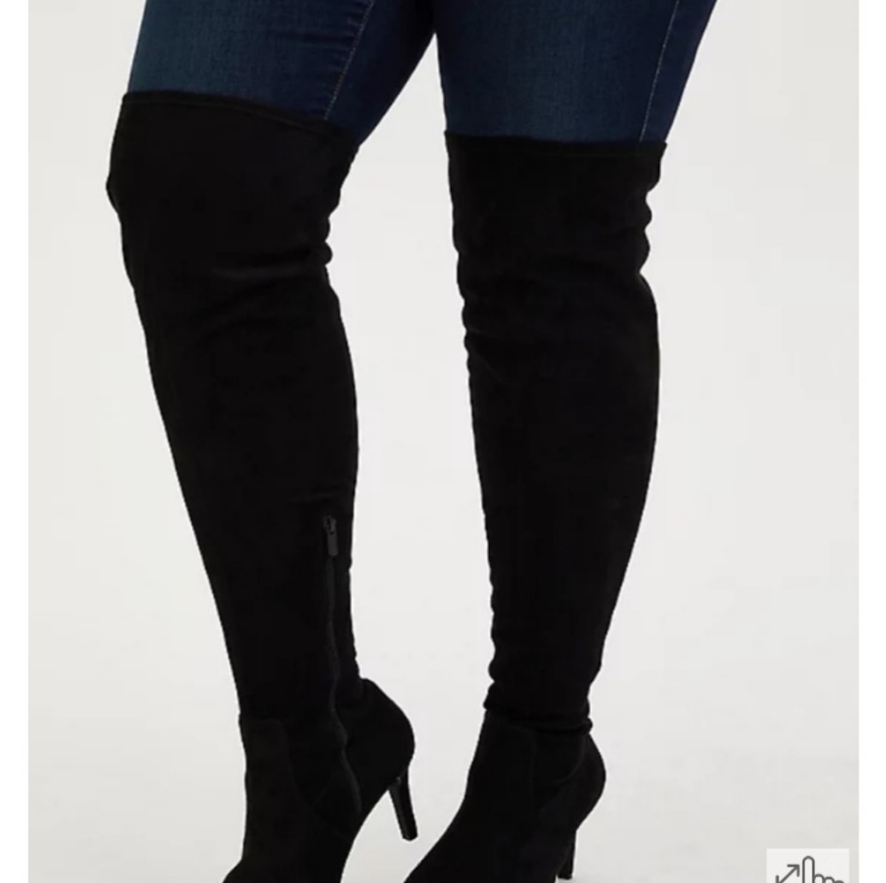 TORRID OVER THE KNEE WIDE CALF BOOT'S